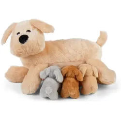 Familienkuscheltier – Hundemama mit Welpen
