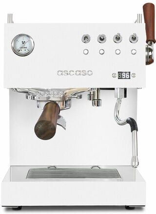 Ascaso Steel Duo Pid Plus Siebträgermaschine Weiss-holz - - MaxiCoffee