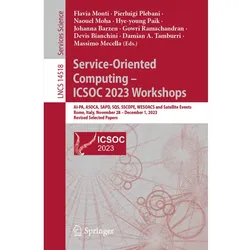 Service-Oriented Computing - ICSOC 2023 Workshops, Fachbücher