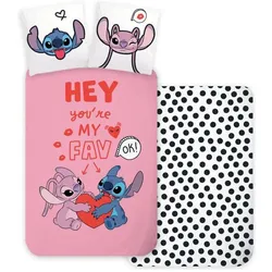 Procos, Kinderbettwäsche, Disney Lilo und Stitch, The Star Dog Hey Bettwäsch (200 x 140 cm, 90 x 70 cm)