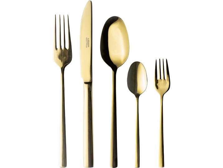 MÄSER Besteck-Set 30-tlg. Oneda gold Edelstahl 30 Stk