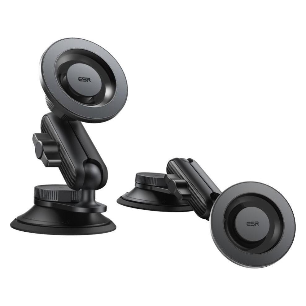 ESR OmniLock Magnetic Car Mount (Suction Cup), Black Carbon Fiber (2B5240162)