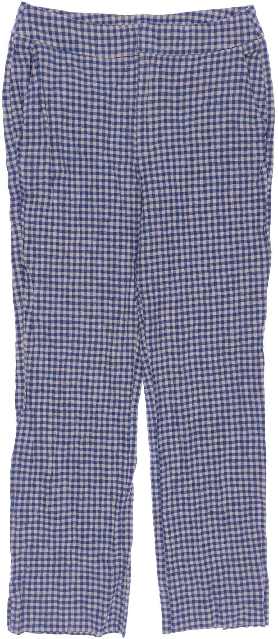 nice things Damen Stoffhose, Blau, Gr. W25, Leinen / Viskose - Second Hand