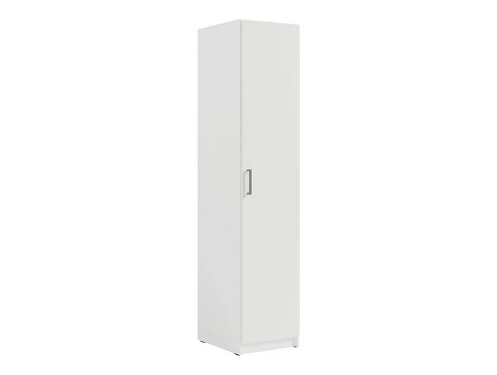 Lomadox Kleiderschrank TRIEST-166 Drehtürenschrank, 1-türig, 47cm breit, weiß
