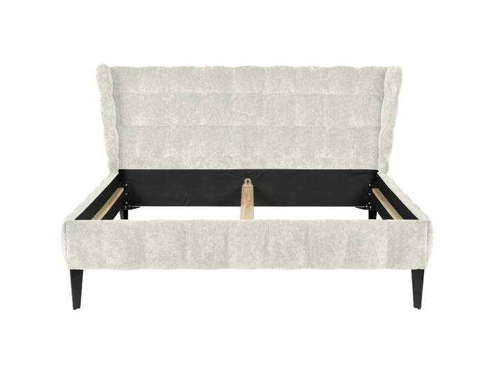 Bett Hemingway Cream Stoff 160 x 200 cm - Bett