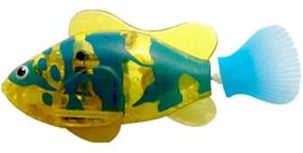 Uplifted Finds Pet Cat Toy LED Interactive Swimming Robot Fish Toy 08