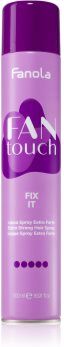 Fanola FAN touch FIX IT laca de cabelo com fixação extra forte 500 ml. FAN touch FIX IT
