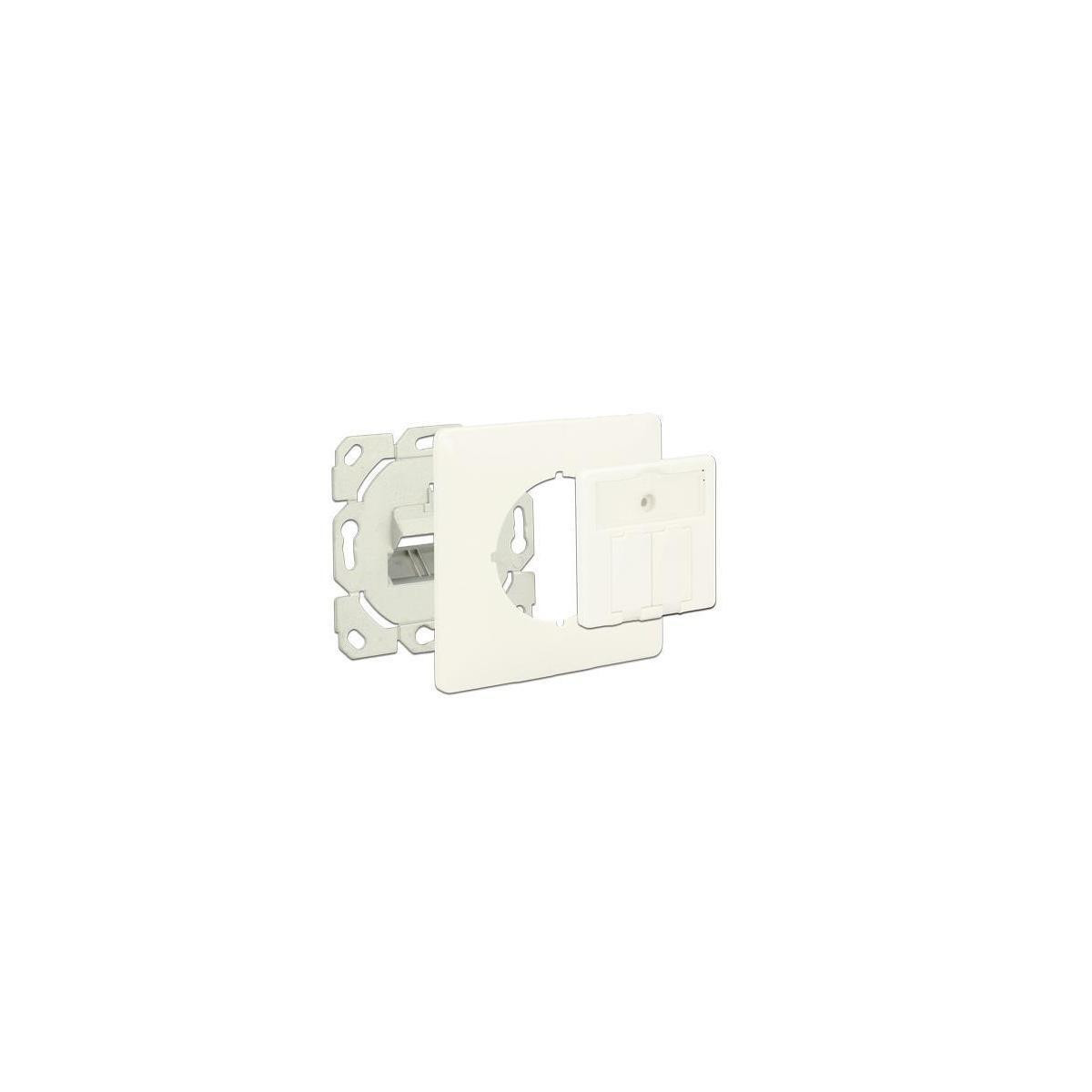 Delock 86219 Keystone Anschlussdose 2-Port compact