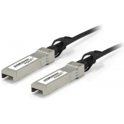 LevelOne 10GBase Direktanschlusskabel, Transceiver, Schwarz, Silber