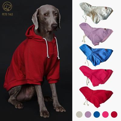 Uplift Essentials Urban Techwear Dog Hoodie With Leather Detail blue m