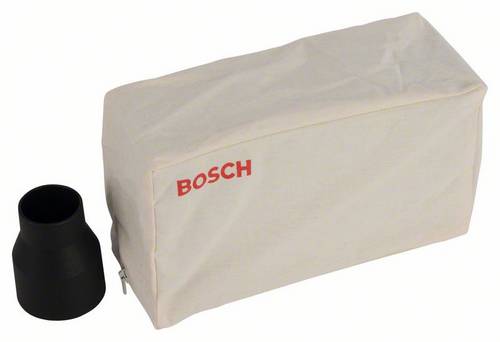 Staubbeutel mit Adapter Typ 2 (oval) für Handhobel, Gewebe Bosch Accessories 2605411035