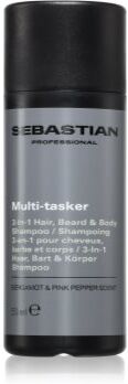 Sebastian SEB MAN The Multi-tasker champô para cabelo, barba e corpo 50 ml. SEB MAN The Multi-tasker