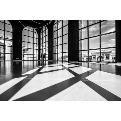 Fototapete PAPERMOON "Photo-Art MARCO TAGLIARINO, LICHTER UND SCHATTEN", bunt, B:4,5m L:2,8m, Vlies, Tapeten