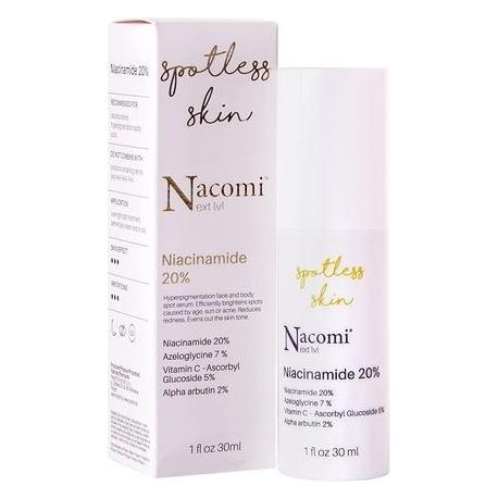 Nacomi Next Level Niacinnamide 20% brightening face serum to reduce discoloration 30ml (30 ml) (NEXT-8011)