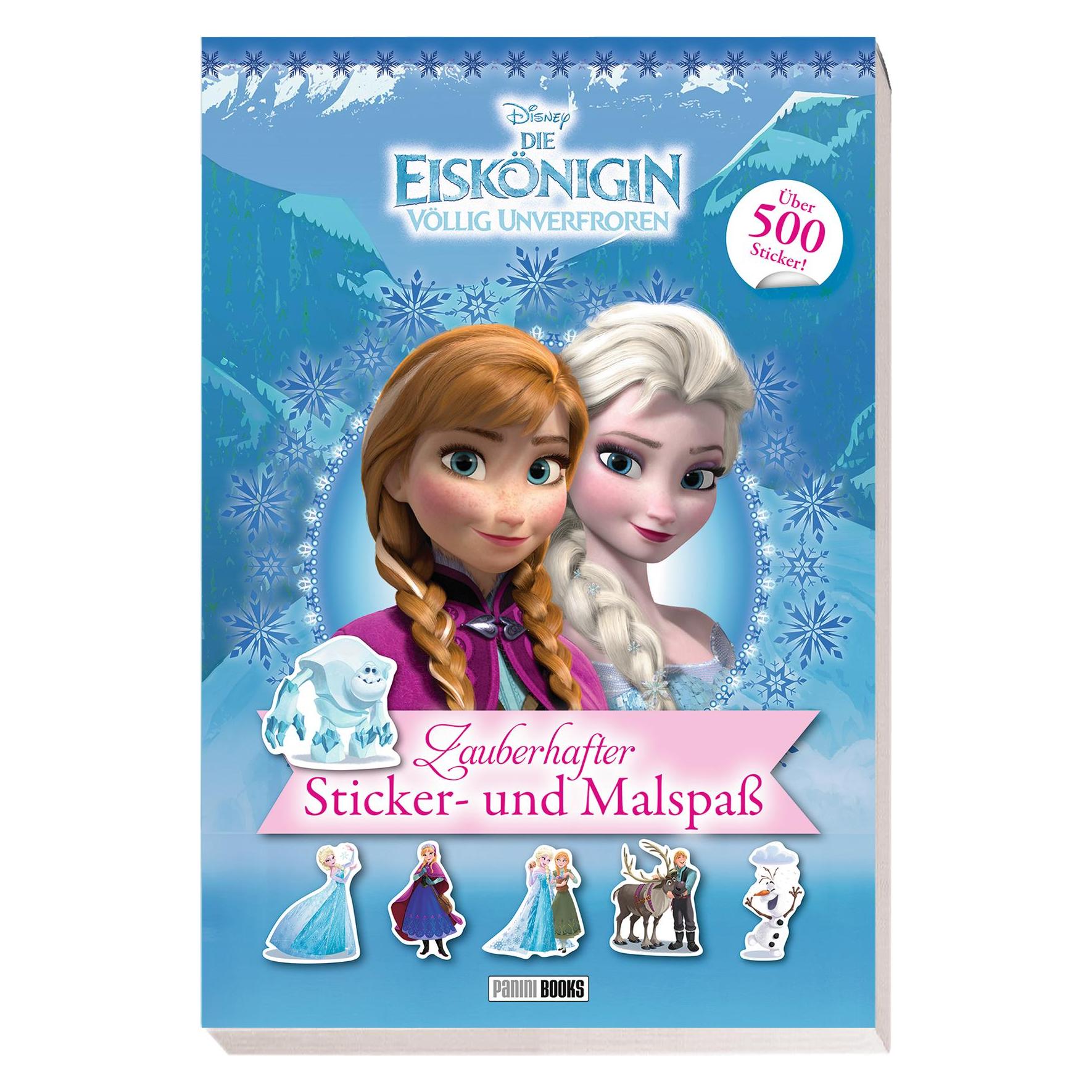 Panini Disney Die Eiskönigin: Zauberhafter Sticker- und Malspass (500 Sticker) (29357664)