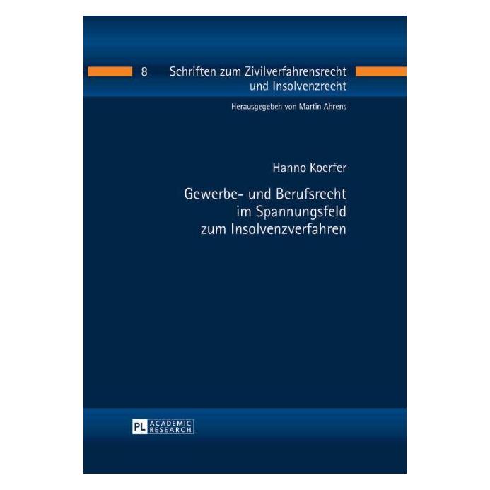 Peter Lang Koerfer:Gewerbe- und Berufsrecht im Spa (Deutsch, Hardcover, Hanno Koerfer) (67838376)