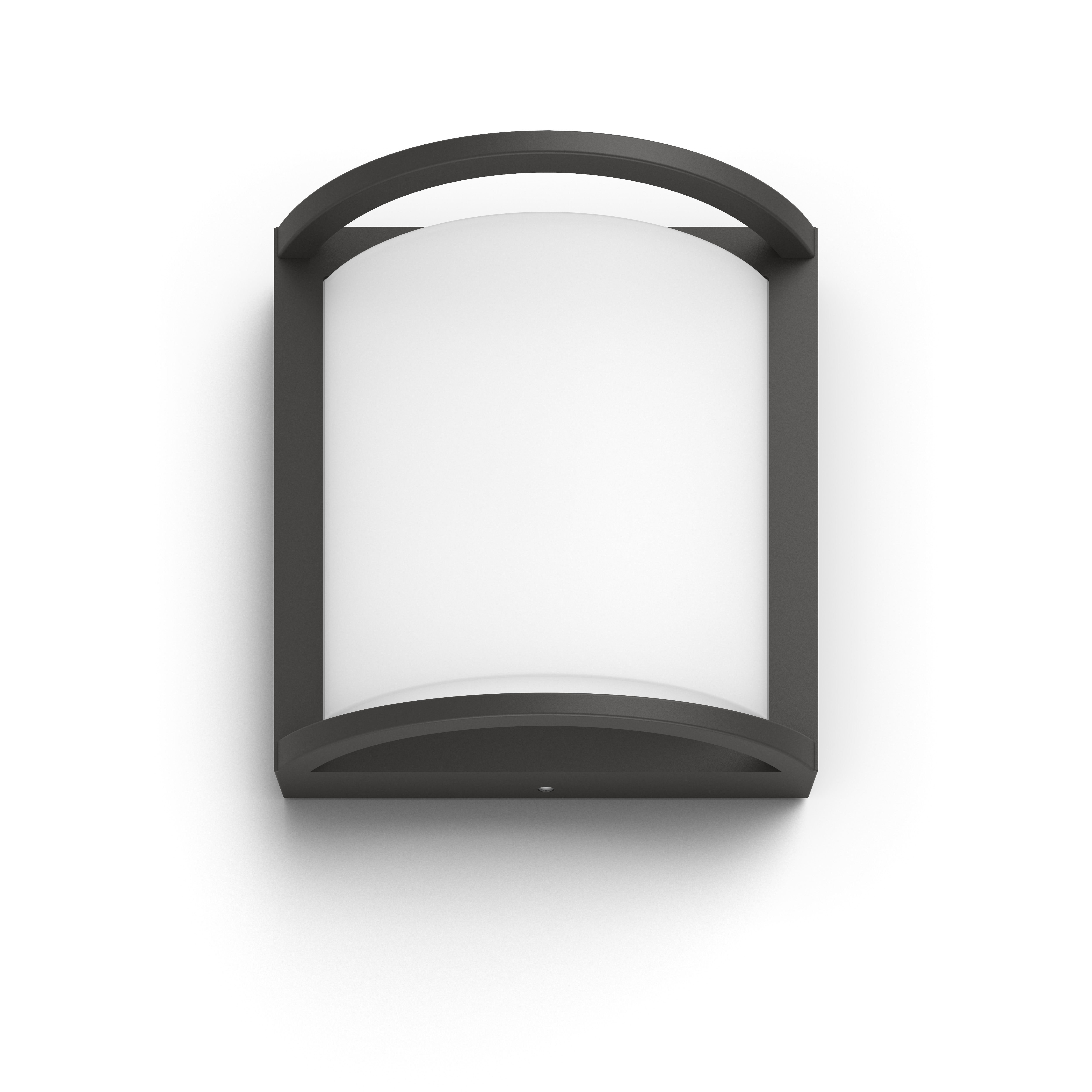 Philips Signify Philips Outdoor Ultra-Efficient Samondra Wandleuchte 3.8W, 2700 Kelvin anthrazit 8720169276864