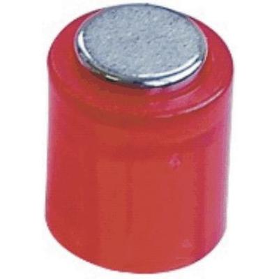 Laurel Magnet Zylinder 14x9mm bis 1900g VE=10x6 Stück kristallrot