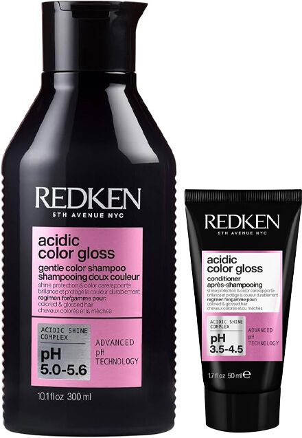 Redken Acidic Color Gloss Shampoo 300ml and Acidic Color Gloss Conditi