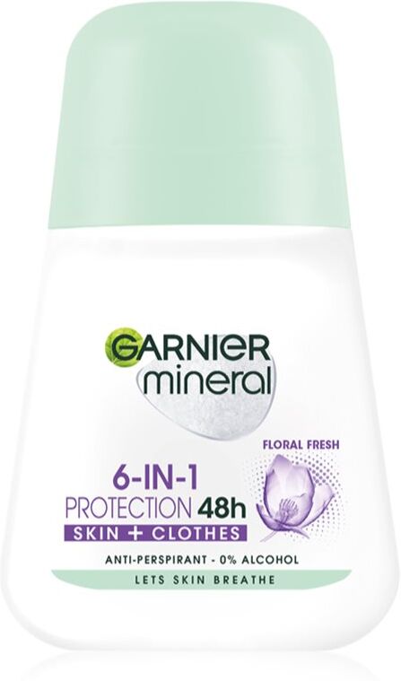 Garnier Mineral 5 Protection anti-transpirant roll-on 48h (Floral Fresh) 50 ml