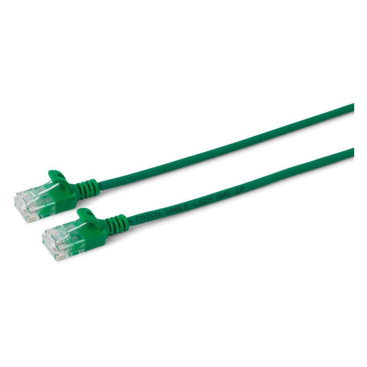 MicroConnect U/UTP CAT6A Slim 10M Green (U/UTP, CAT6a, 10 m) (W125628020)