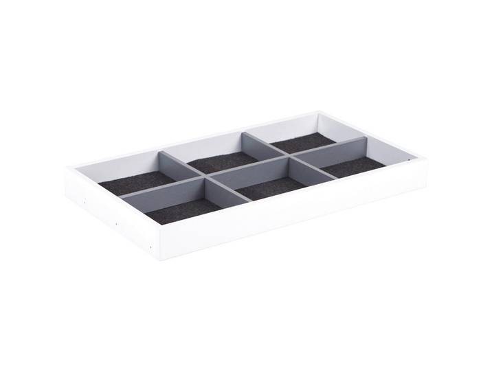 Hom`in Schublade System Unit, Weiß, 87.9x8x53 cm, Schlafzimmer, Kleiderschränke, Schrankzubehör