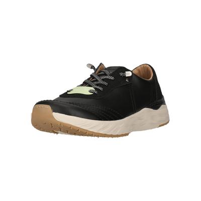 Sneaker WHISTLER "Aquila", Damen, Gr. 36, Kunstfaser Synthetik, schwarz (schwarz, weiß), Lederimitat, Schuhe Sneaker, mit profilierter Laufsohle