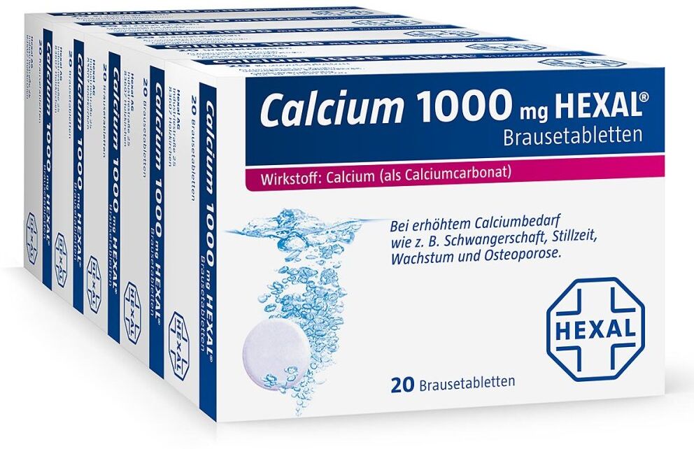 Calcium HEXAL Calcium 1000 mg HEXAL® Brausetabletten