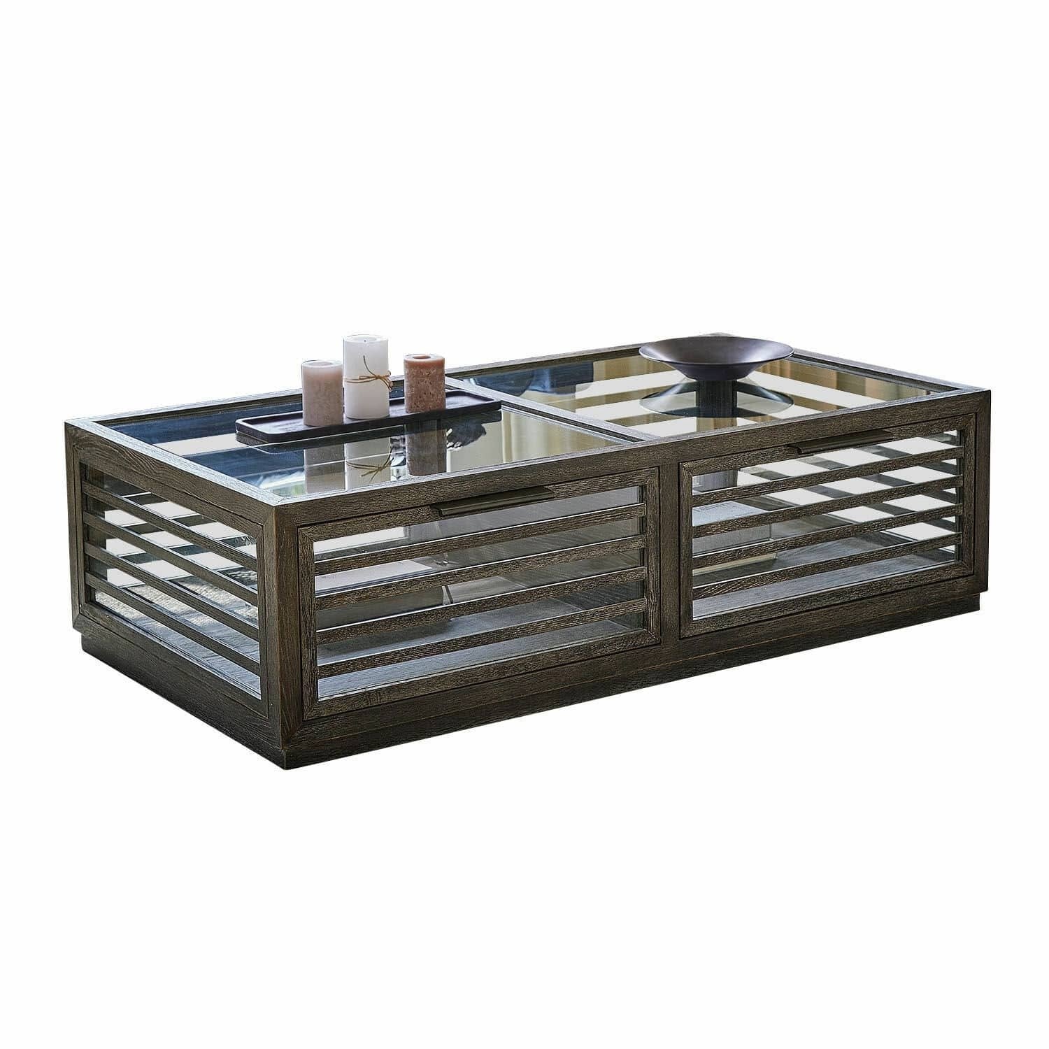 Loberon Salontafel Trowbridge bruin