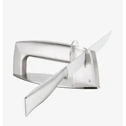 WMF Messerschärfer GOURMET Platin, Messerschärfer, Silber