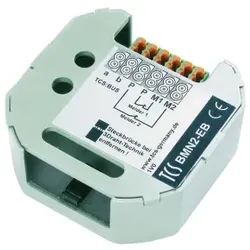 TCS BMN2-EB Sensor mit Binäreingang zum Auslösen von Steuerfunktionen, 2-fach, Unterputz BMN2EB