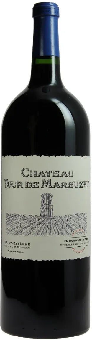 Le Petit Ballon Château Tour de Marbuzet - Magnum - Château Tour de Marbuzet - AOP Saint-Estèphe - Rouge - 1500 mL