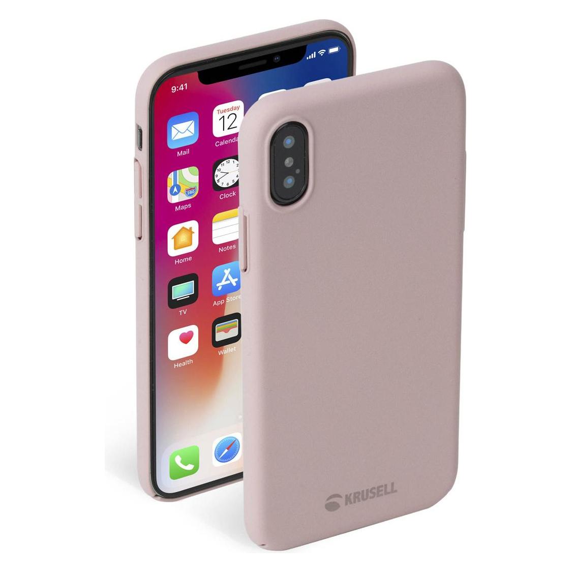 Krusell Sandby Cover Apple iPhone XS Max dusty pink (Apple iPhone XS Max) (61512)