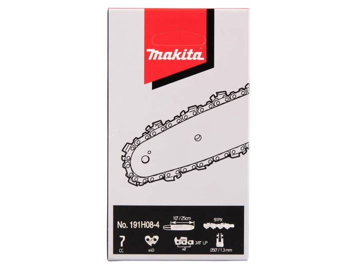 Chaîne MAKITA 191H08-4 25 cm pour tronçonneuses BUC250/ DUC252 / DCS230T / DCS232 / DCS3410TH