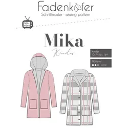 Fadenkäfer Schnitt "Mantel Mika" für Kinder