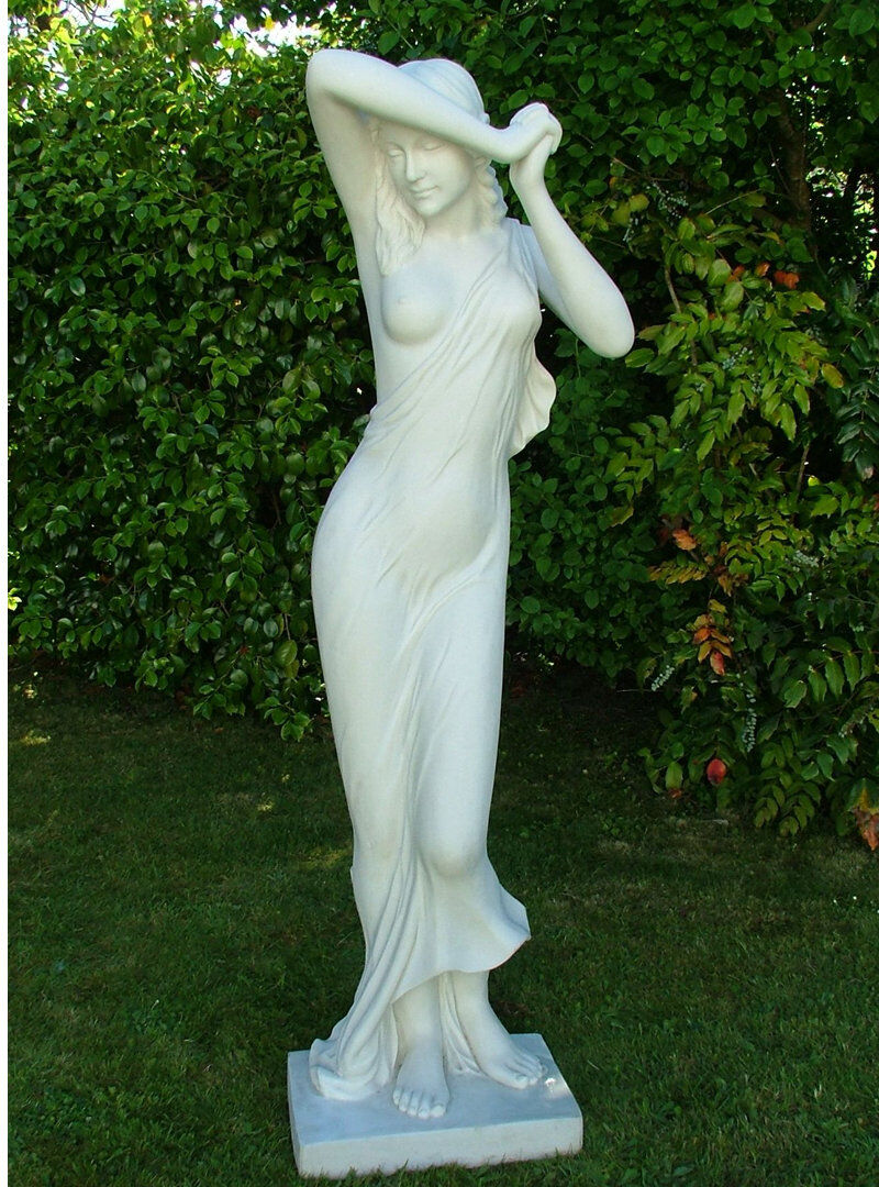 ENIGMA Vergogna Phyne Statue White 62.5cm H x 21.5cm W x 21cm D