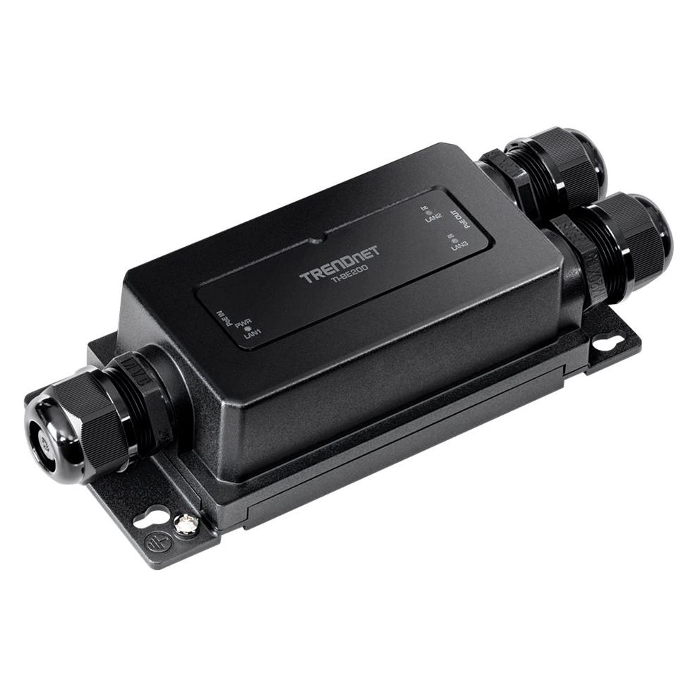 Trendnet Industrial Ethernet (802.3af (PoE), 802.3at (PoE+), 802.3bt (PoE++), 60 W) (TI-BE200)