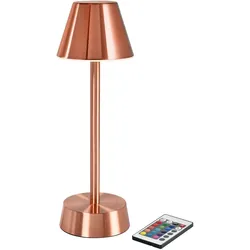 1 Duni LED Lampe kabellos Zelda rose gold, 208758 inklusive Ladestation