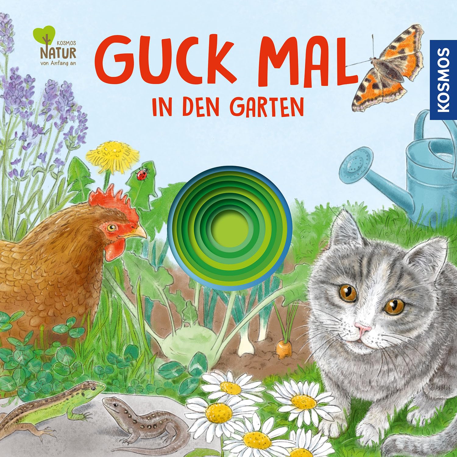 Lisa Apfelbacher (Illustratorin) - Guck mal in den Garten: Die erfolgreiche Reihe mit beliebten Tieren im Garten wie Katze, Hühnern und Igel, für die allerkleinsten Gartenentdecker! Auf jeder Seite versteckt sich ein Marienkäfer. - Preis vom 30.09.2026 22