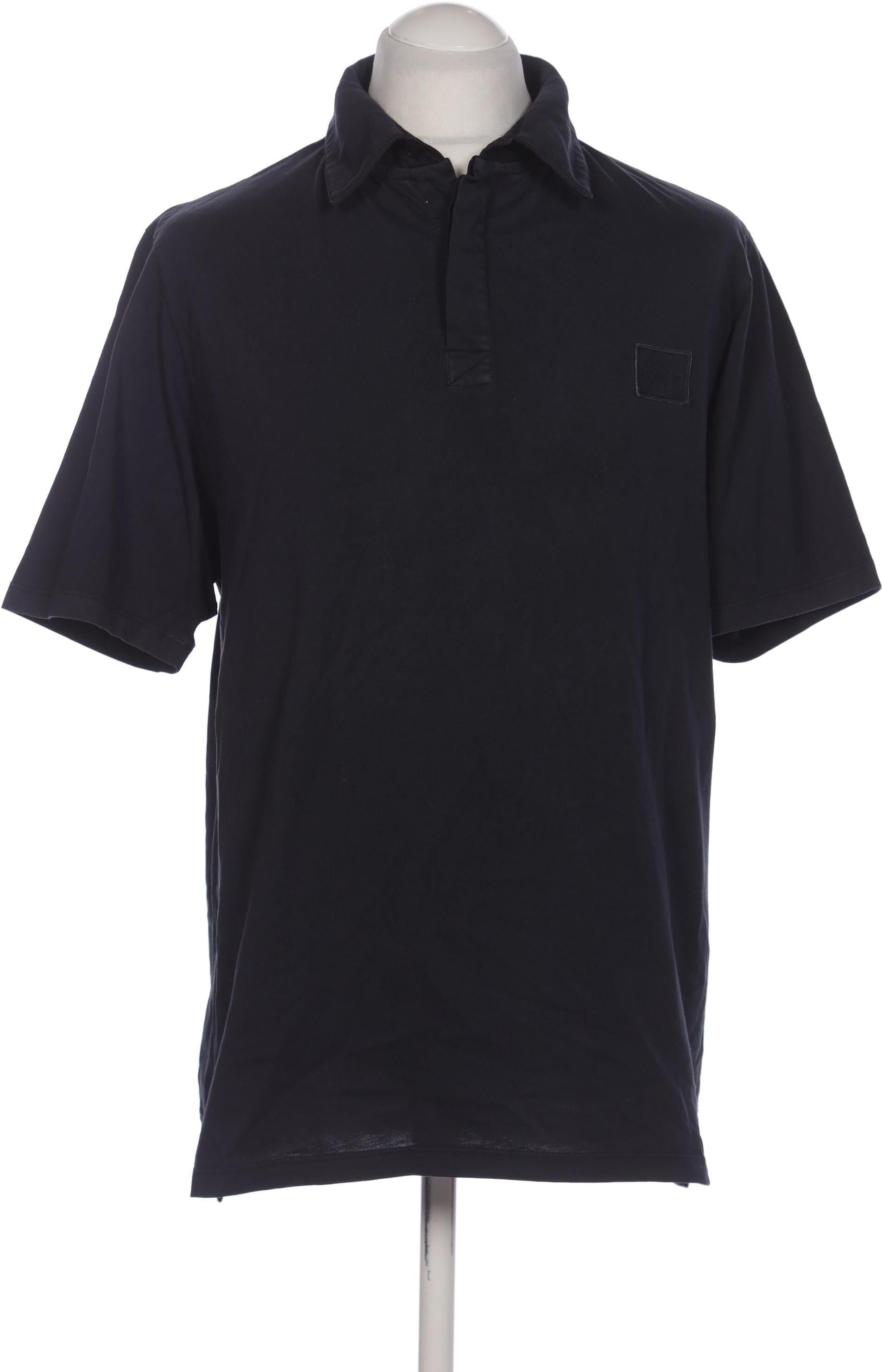 7 for all mankind Herren Poloshirt, Marineblau, Gr. L, Baumwolle - Second Hand