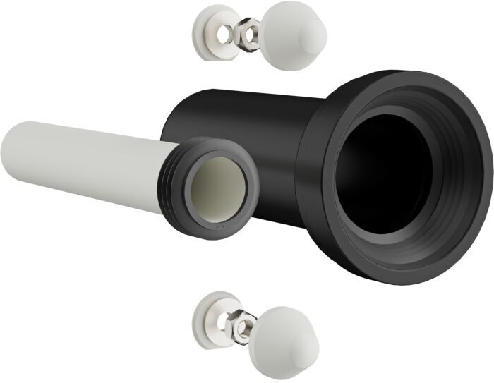 Hansgrohe Anschlussgarnitur 60330000 universal, für Wand WC