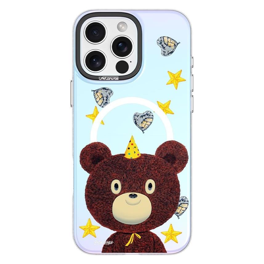 Devia Canvas Series Sternenbär / Hülle / Apple iPhone 16 / Magnetisch (Apple iPhone 16) (6942297117365)