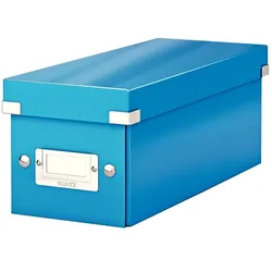 LEITZ Click & Store CD-Box (143x147x352 mm), blau