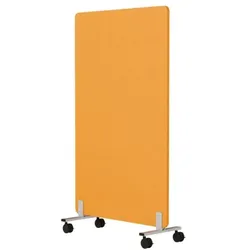 OTTO Office Stellwand »Berlin« mit Rollen 100/160 cm gelb, 100x160x2.5 cm