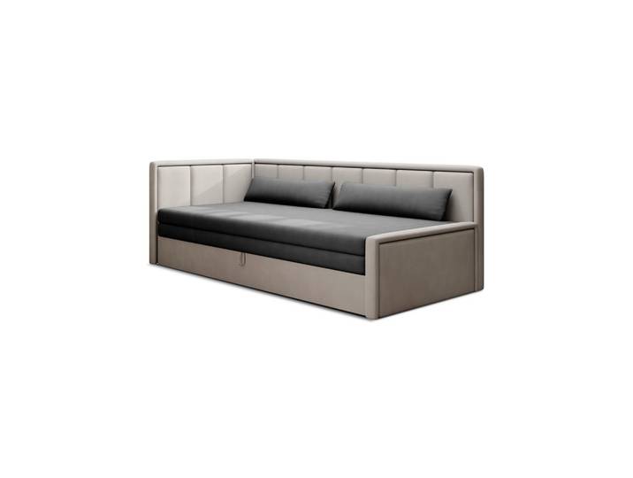 P & B Récamiere, Anthrazit, Hellgrau, Kunststoff, 82x77x214 cm, Wohnzimmer, Sofas & Couches, Sofas, Recamieren