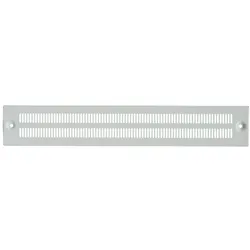 EFB Elektronik Sockelblende PRO perforiert, B/T=800 mm, RAL7035, Blenden für Sockel der Schrankserie, Serverschrank Zubehör, Grau