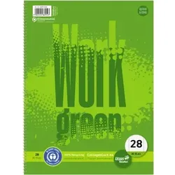 Staufen Collegeblock Green 608572028 DIN A4 60g kar. ws 80Bl