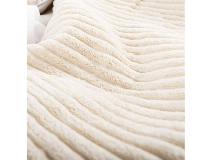 LiveDeco - Housse Vide Pouf Poire XL Intérieur Velours Côtelé Beige BiG52
