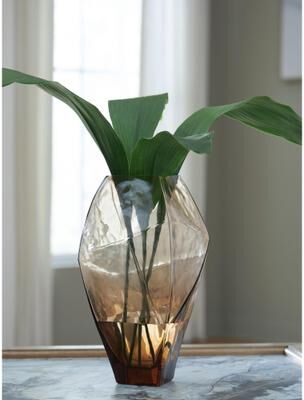 Signature Design by Ashley Ewart Brown/Clear Vase