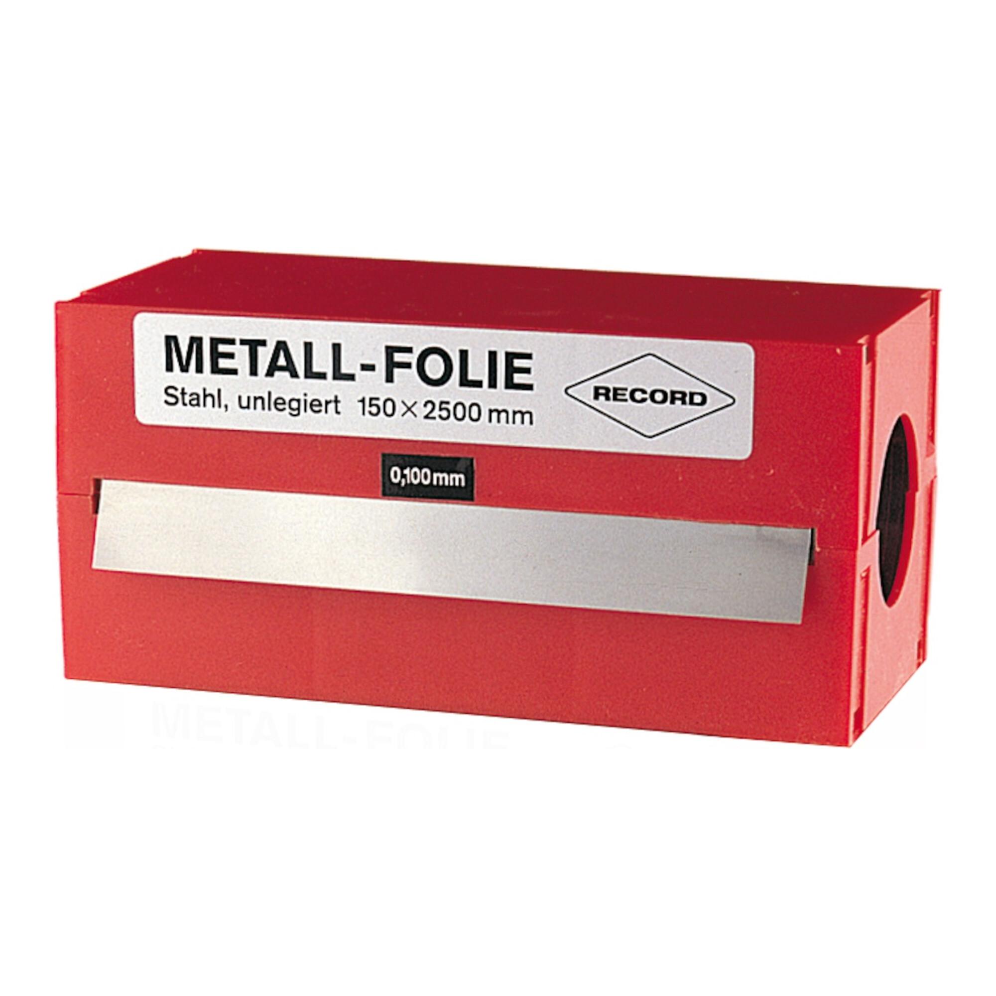 HOLEX Folienband 150 × 2500 mm Werkstoff 0,15 mm C-Stahl (478700 0,15)